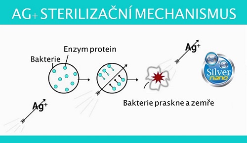 Jak funguje aktivní stříbro v boji proti bakteriím